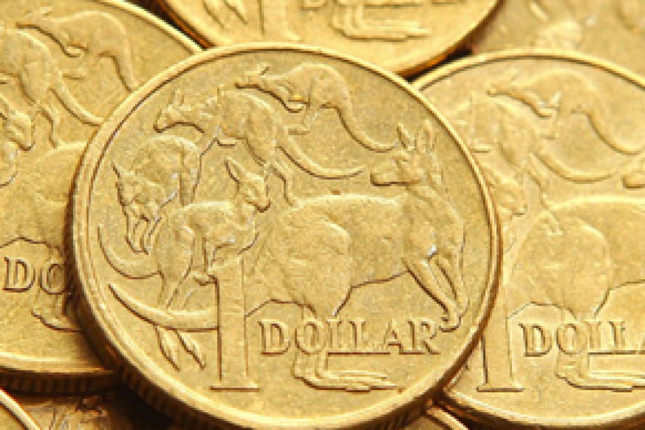 The Australian dollar has slumped. 