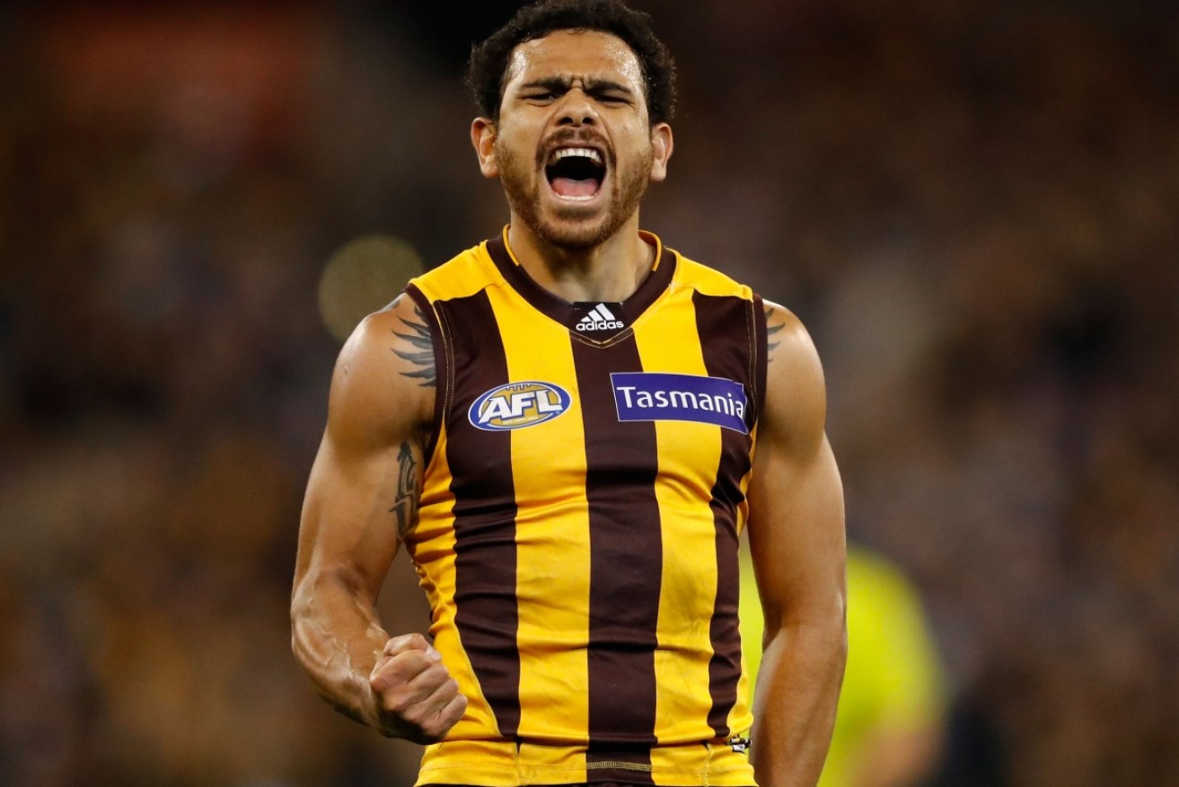 Superstar Cyril Rioli says he won't return to the Hawks while Jeff Kennett remains. <i>Photo: Getty</i>