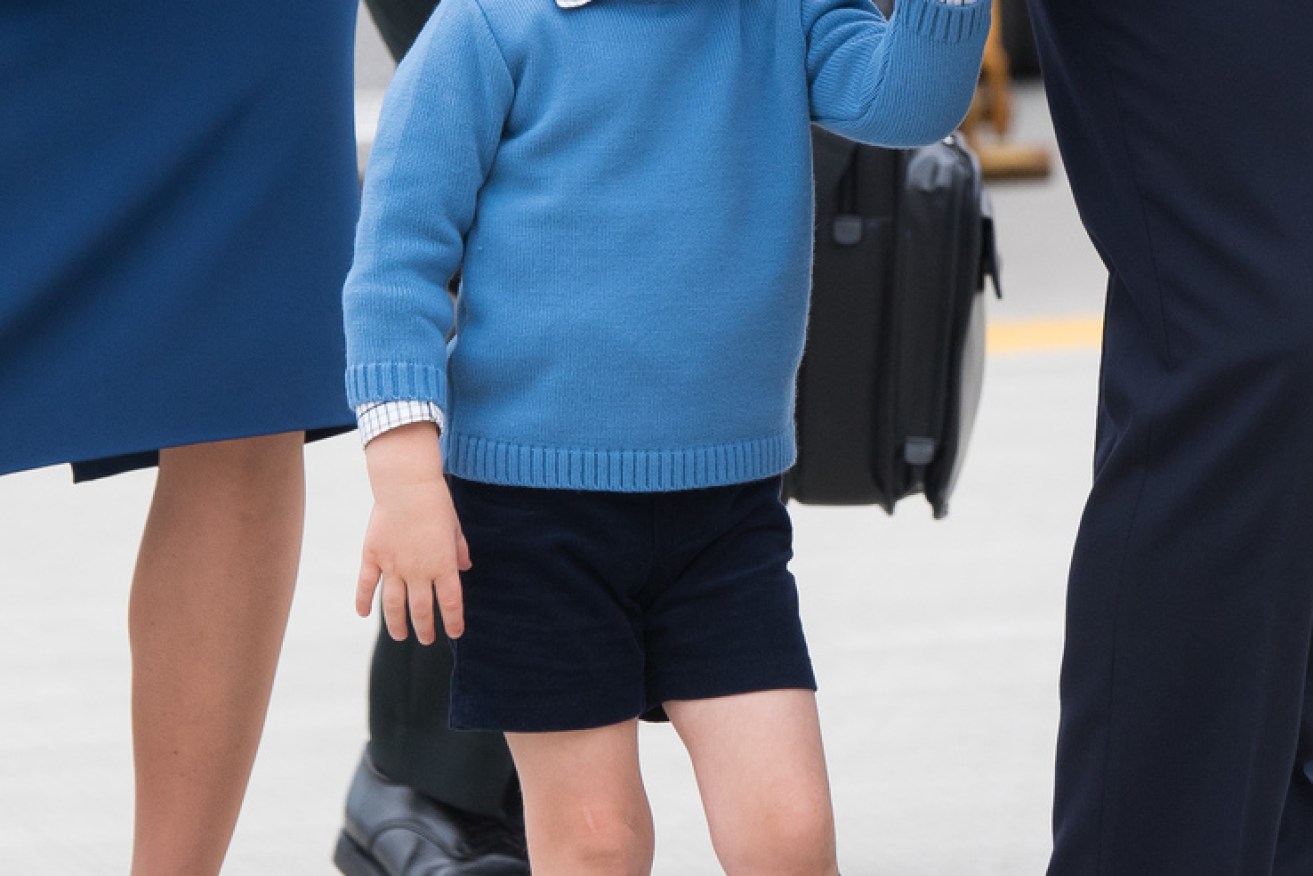 Prince George of Cambridge should fit right in at his new school.
