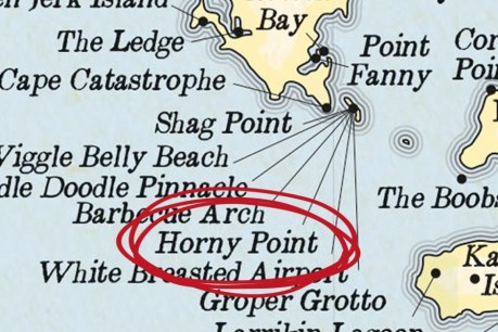Meet me at Horny Point: our map&#8217;s darkest spots