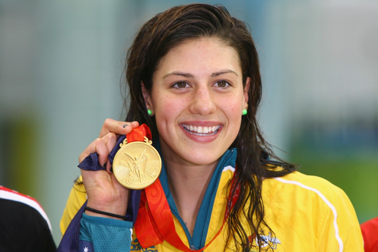 Stephanie Rice won three gold medals at the 2008 Beijing Olympics. 