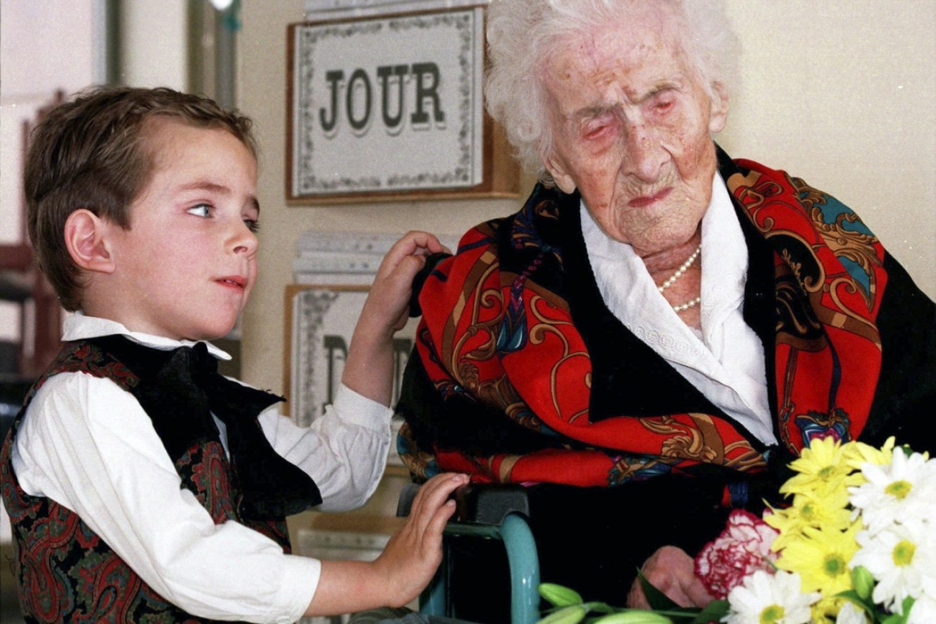 Jeanne Calment, who died at 122 in 1997, is thought to be the oldest person ever. 