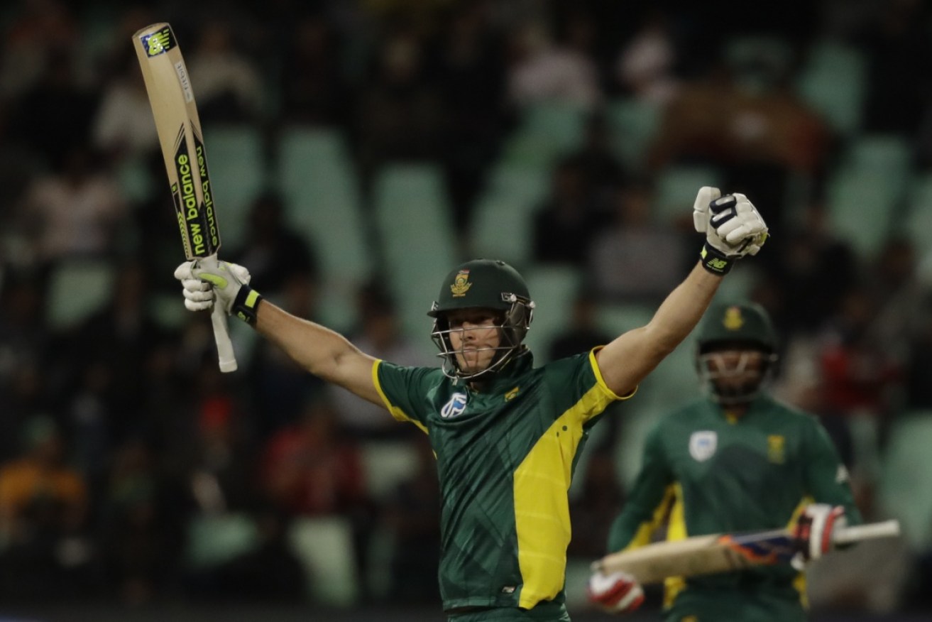 David Miller hit 118 not out off 79 balls to see South Africa home.