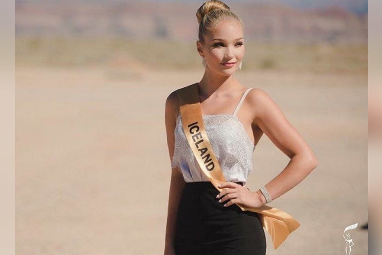 Miss Iceland Arna Yr Jonsdottir dropped out of the Miss Grand International contest after being told she was too fat.