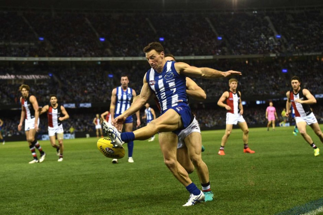 Games record-holder could not pull on another team's guernsey.