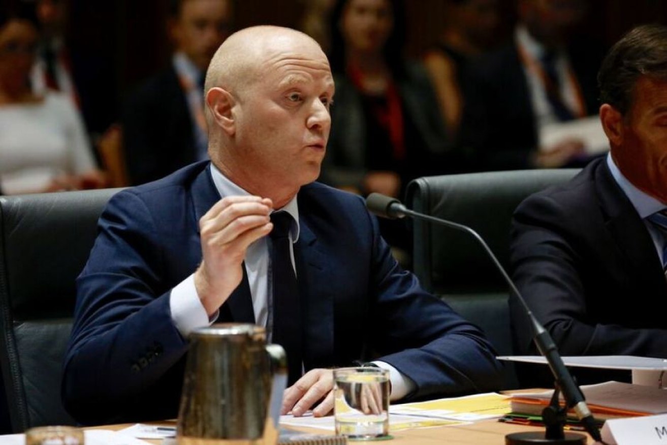Commonwealth Bank CEO Ian Narev fronted the federal parliamentary inquiry on Tuesday.