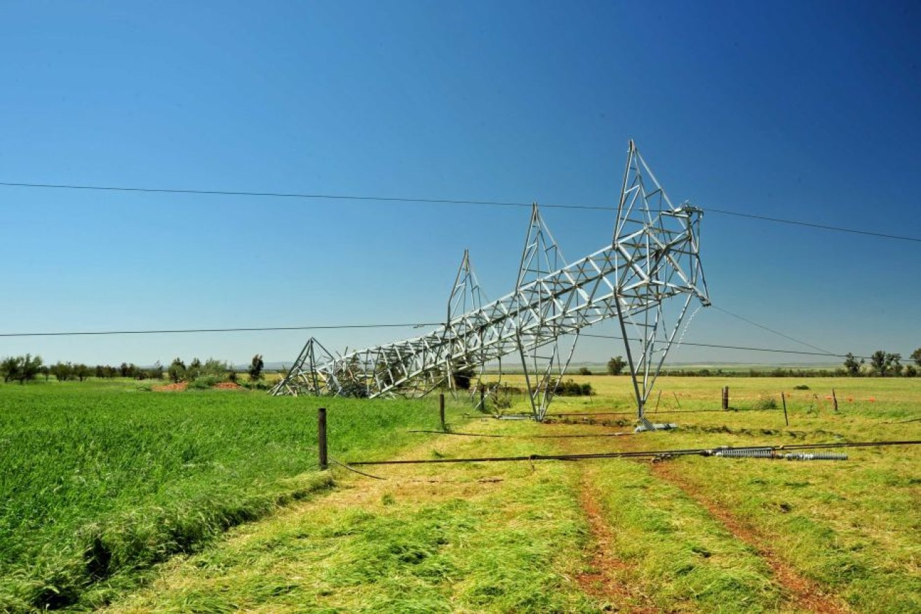 Last year a wild storm  damaged vital infrastructure, contributing to a blackout in SA.