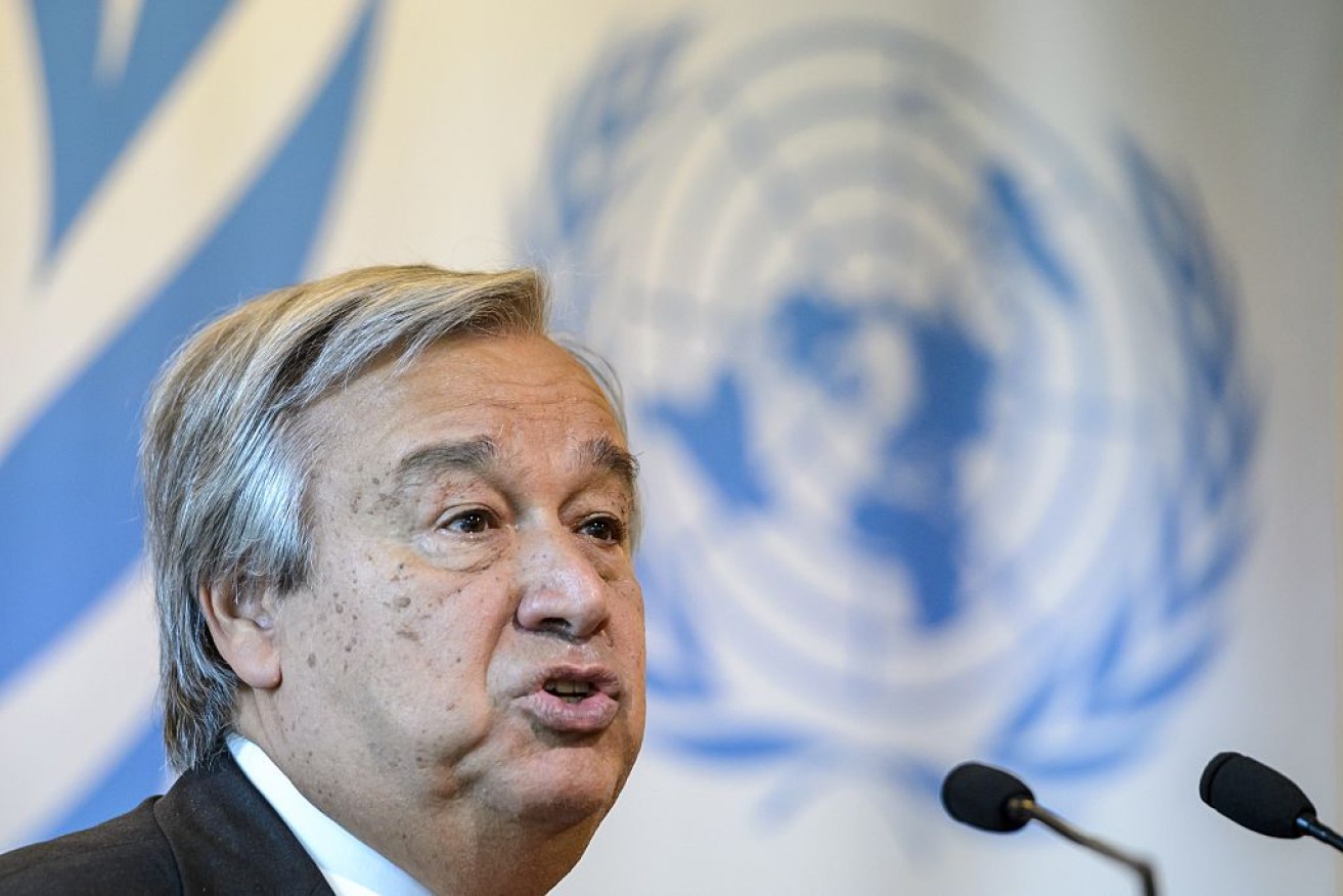 Former Portuguese prime minister Antonio Guterres will take over as US secretary general from December.