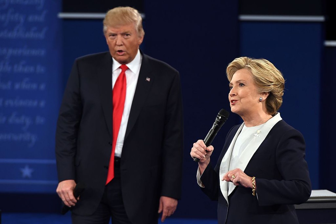 Donald Trump alleges a "conspiracy to commit injurious falsehood" by Hillary Clinton in 2016.