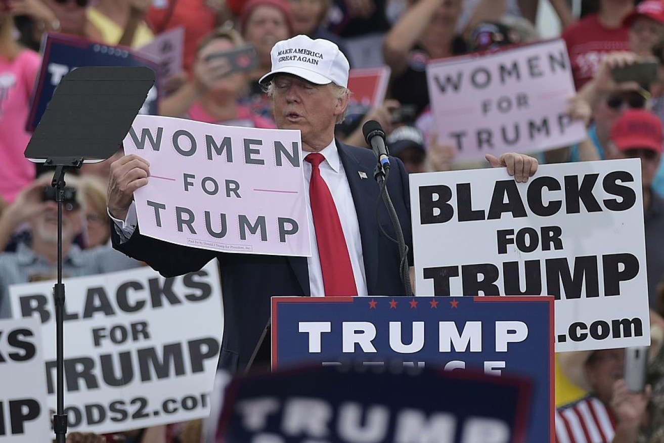 Donald Trump dismissed the women's claims as "fiction".