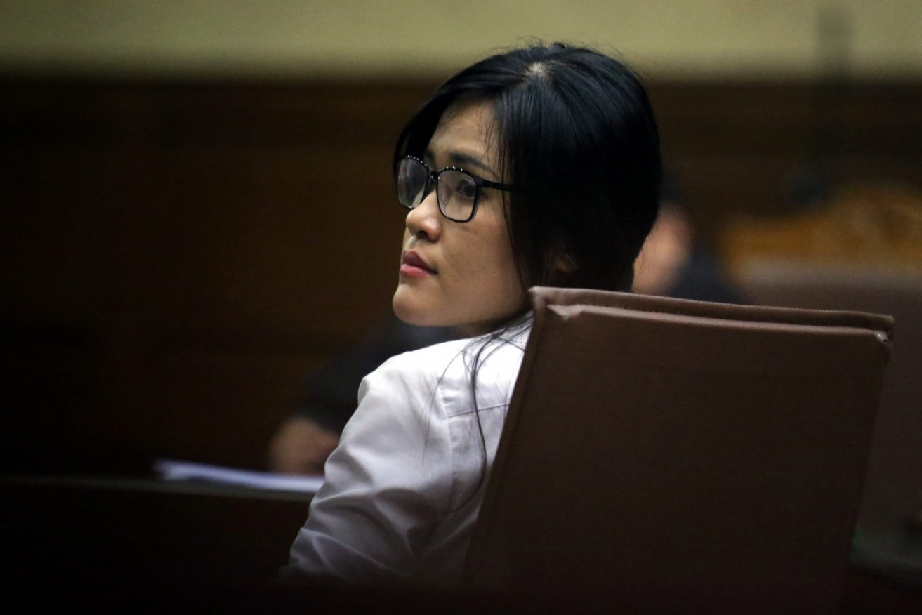 Jessica Wongso was sentenced to 20 years in  an Indonesian jail.