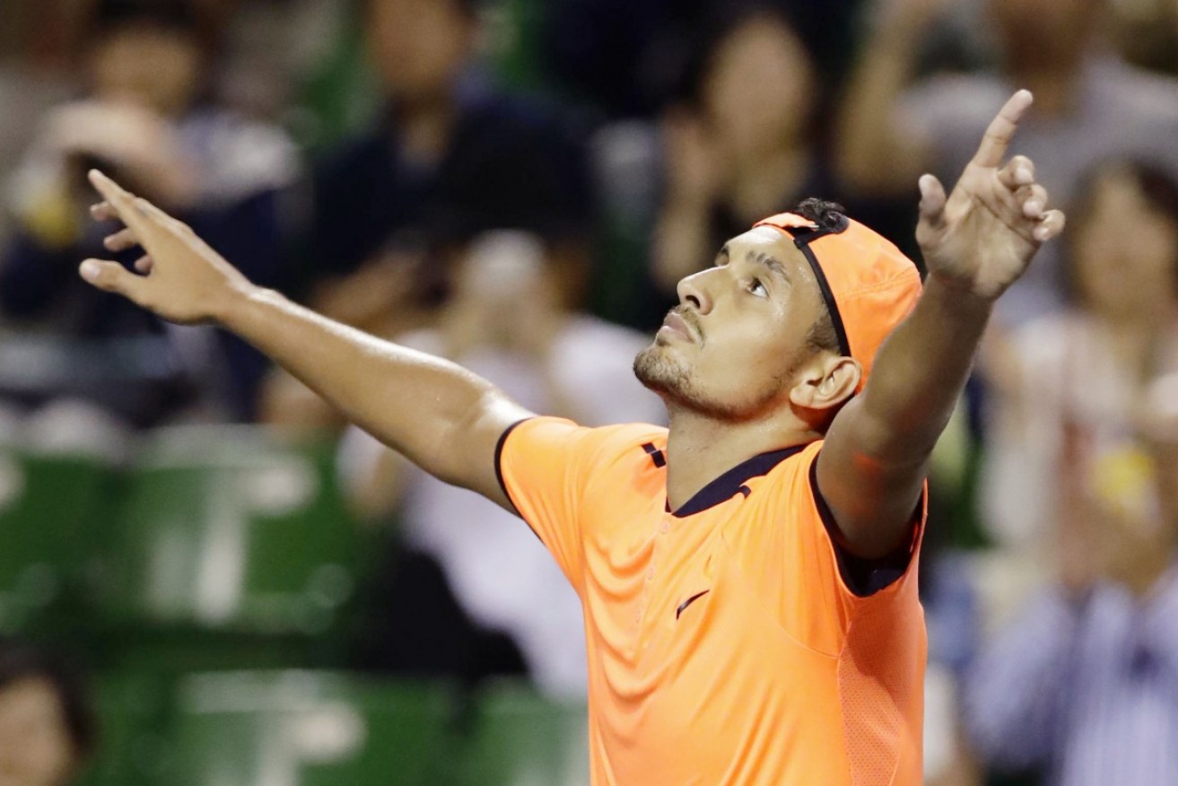 The Japan Open was Nick Kyrgios's third professional title.