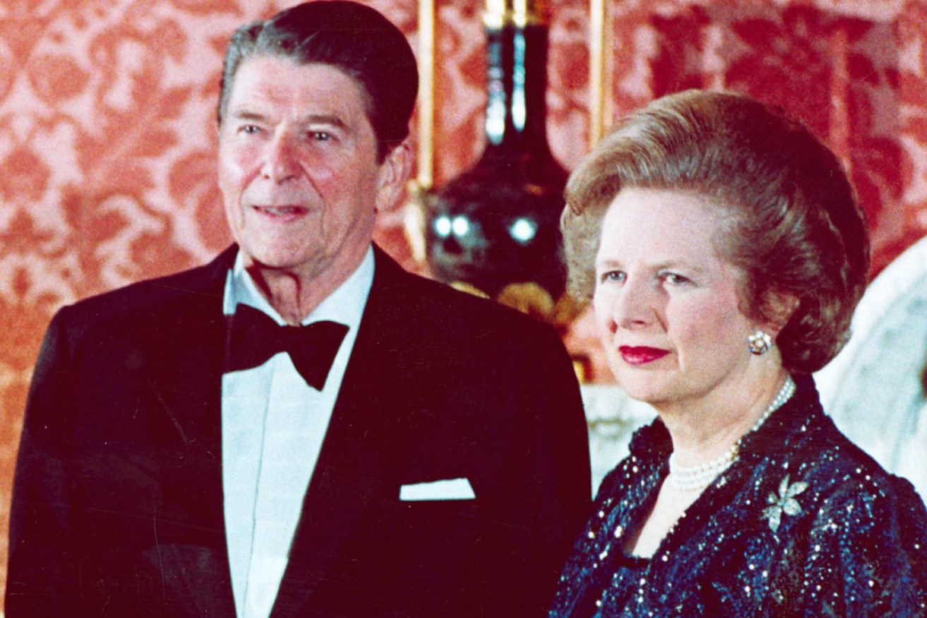 Ronald Reagan and Margaret Thatcher were united in believing that making the rich richer also lifts the poor.