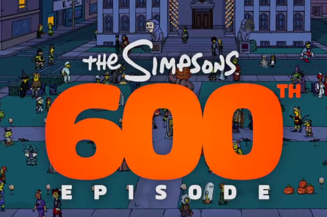 The Simpsons pass another milestone with its 600th episode.