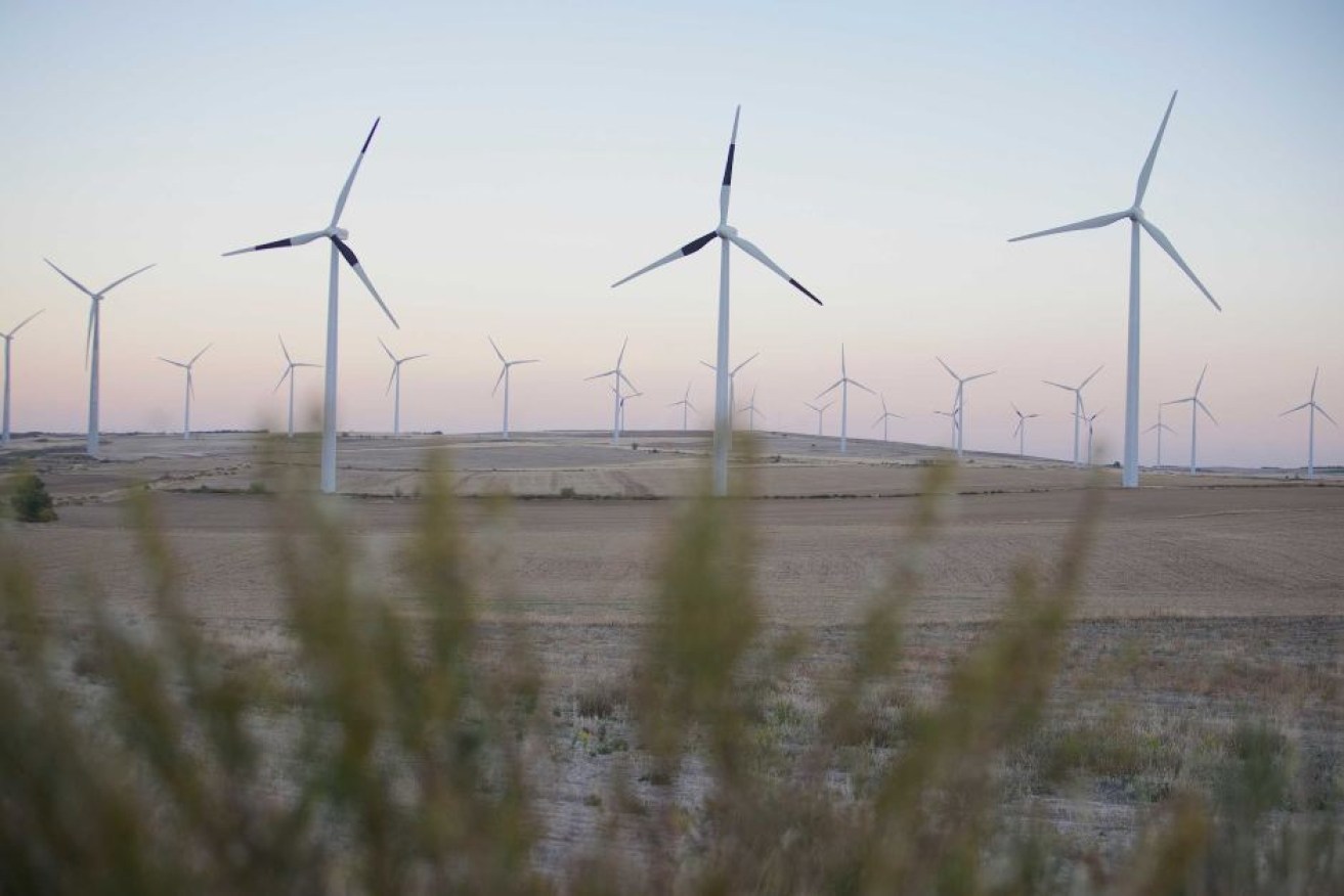 El Vedadillo wind farm is 60 kilometres south of Pamplona.