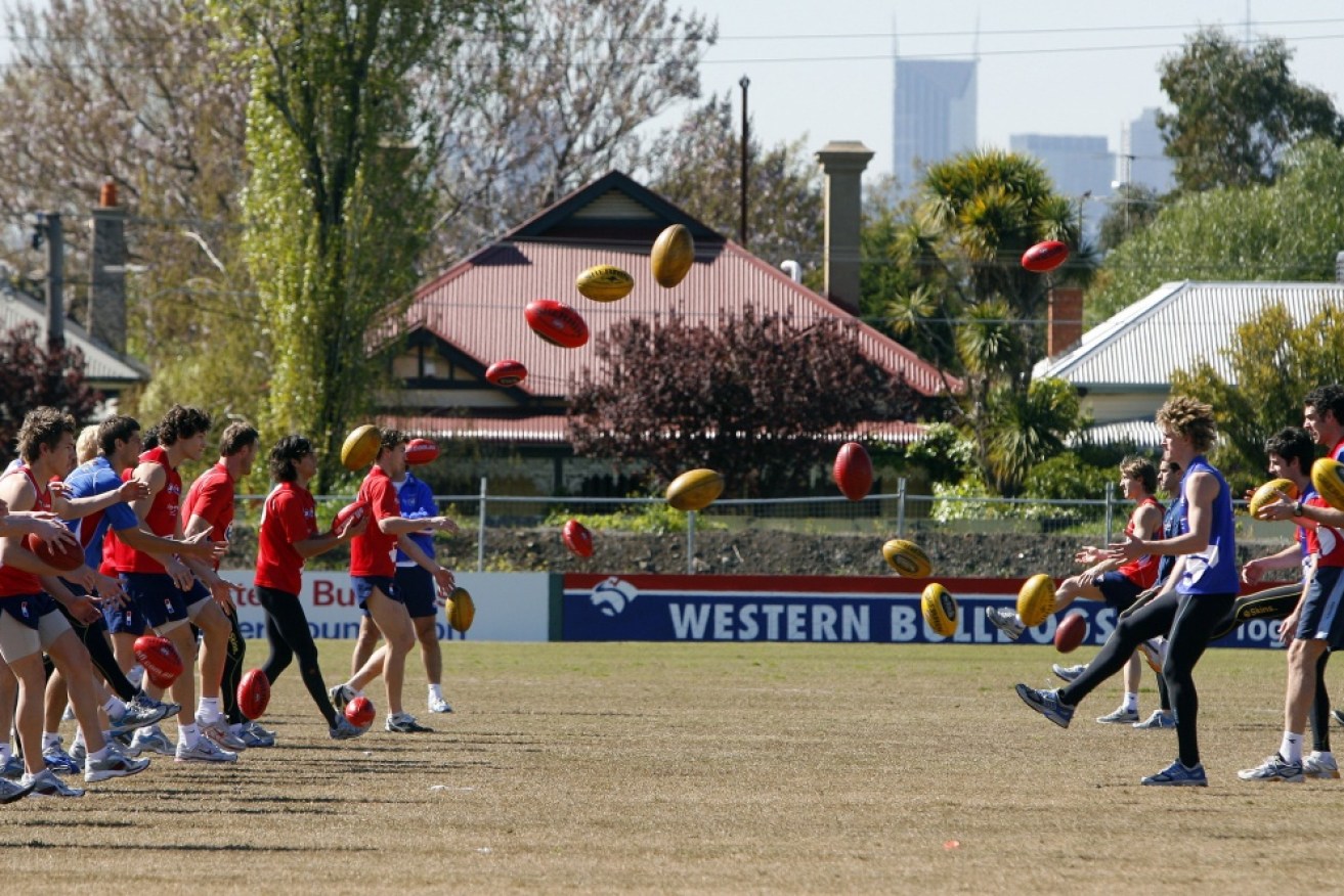 Whitten Oval in Melbourne's west is at the heart of a population growth hot-spot. 