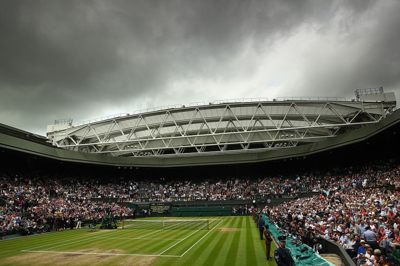 Dark clouds could be looming over Wimbledon.