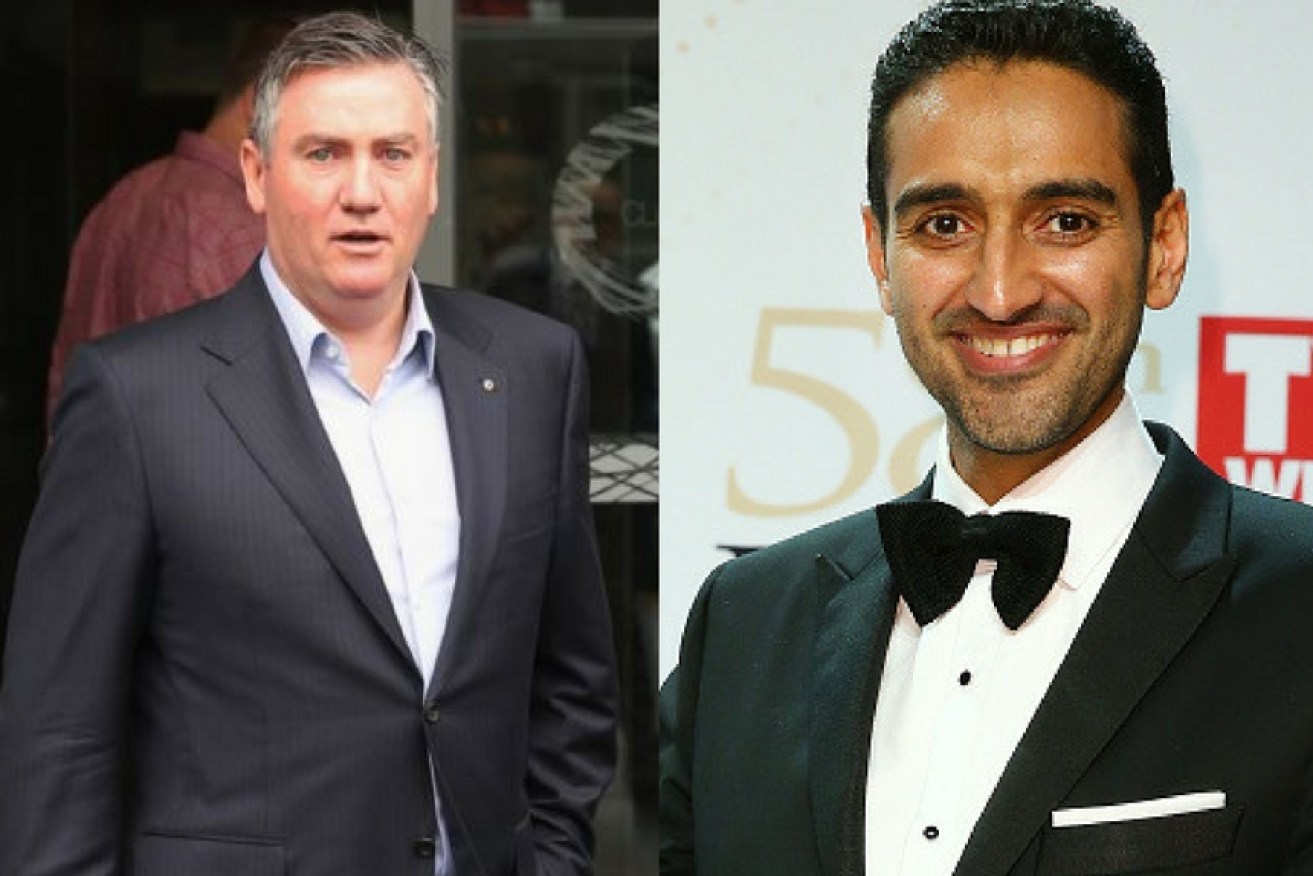 Waleed Aly is moving into the space once dominated by Eddie McGuire. 
