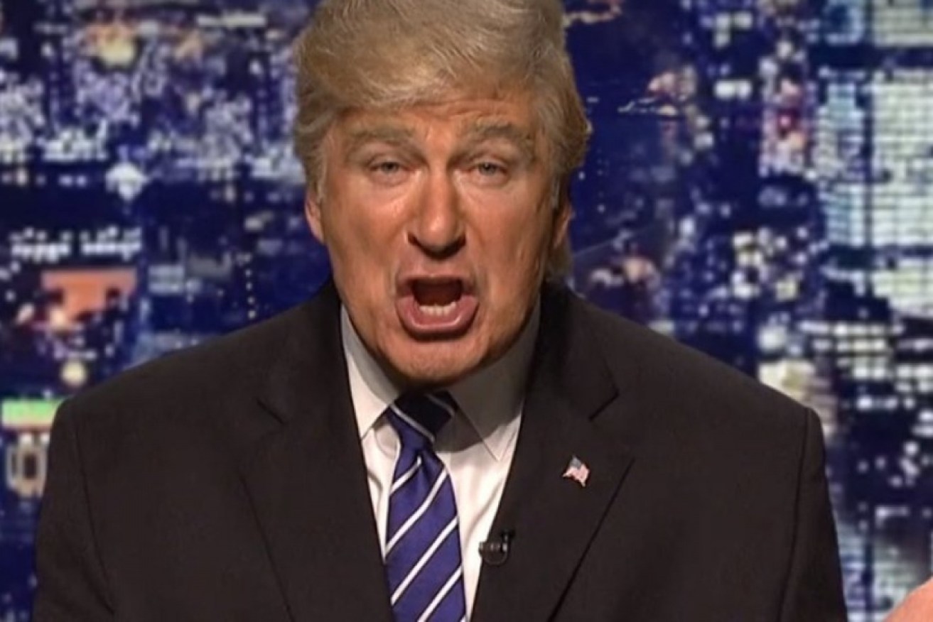 Alec Baldwin has skewered Mr Trump on SNL. 