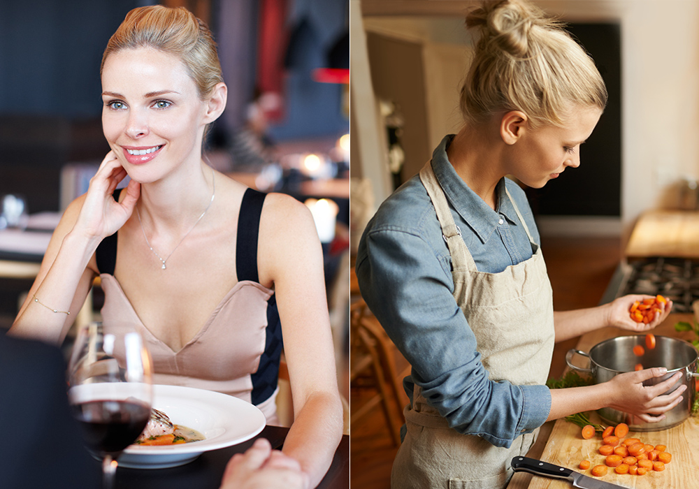 Is it cheaper to eat out or dine in?