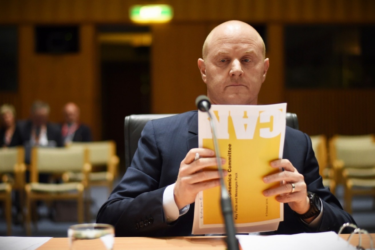 Commonwealth Bank boss Ian Narev faced the music at a parliamentary inquiry.