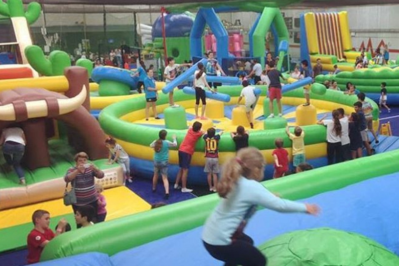 Inflatable World in Toowoomba. 