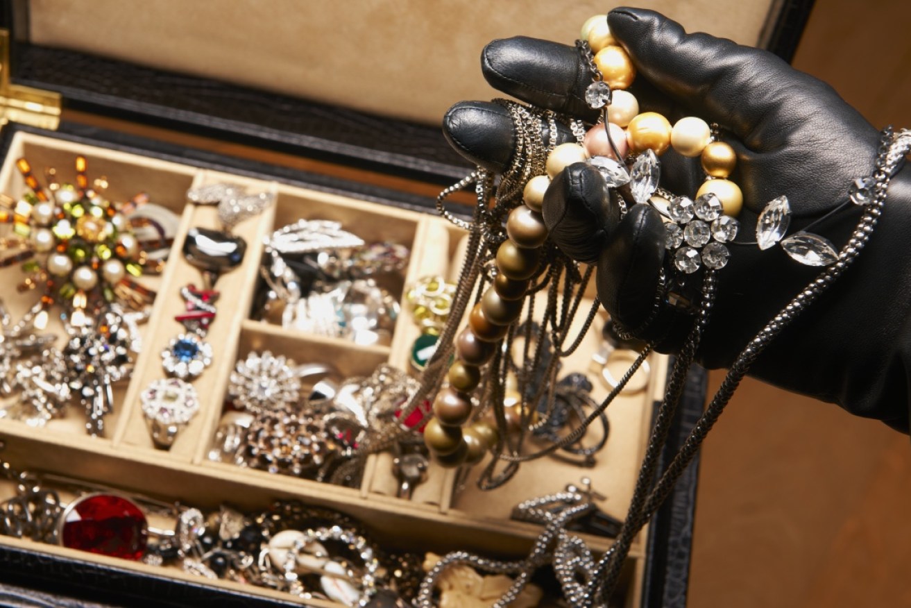 Who stole millions of dollars worth of jewellery from a secure Paris apartment?