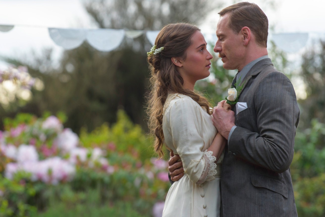 Alicia Vikander and Michael Fassbender star in a movie remake of one of the year's best-sellers.