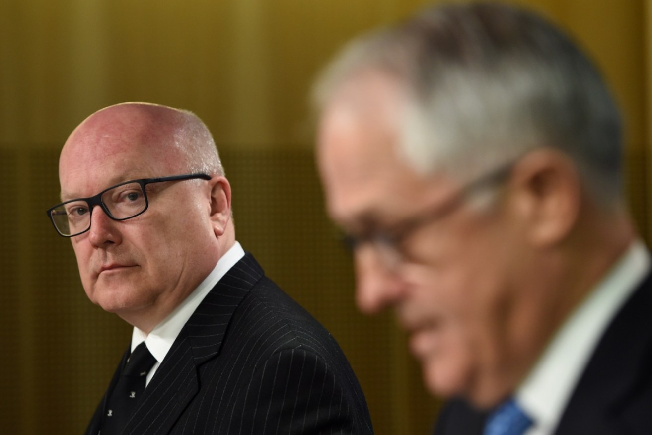 Speculation is rife that George Brandis will be moved from the Attorney-General portfolio. Photo: AAP