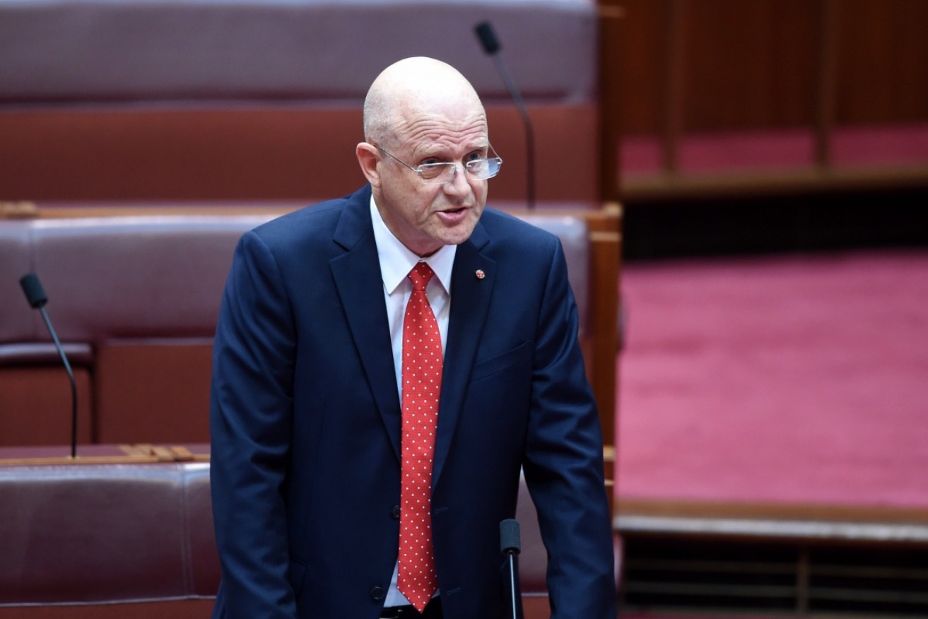 Senator David Leyonhjelm wanted to lift an import ban on the controversial shotgun. Photo: AAP