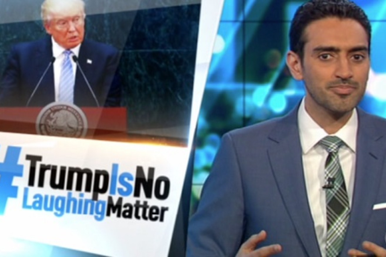 Regardless of what he thinks of him, it's time for Waleed Aly to stop calling Trump crazy.