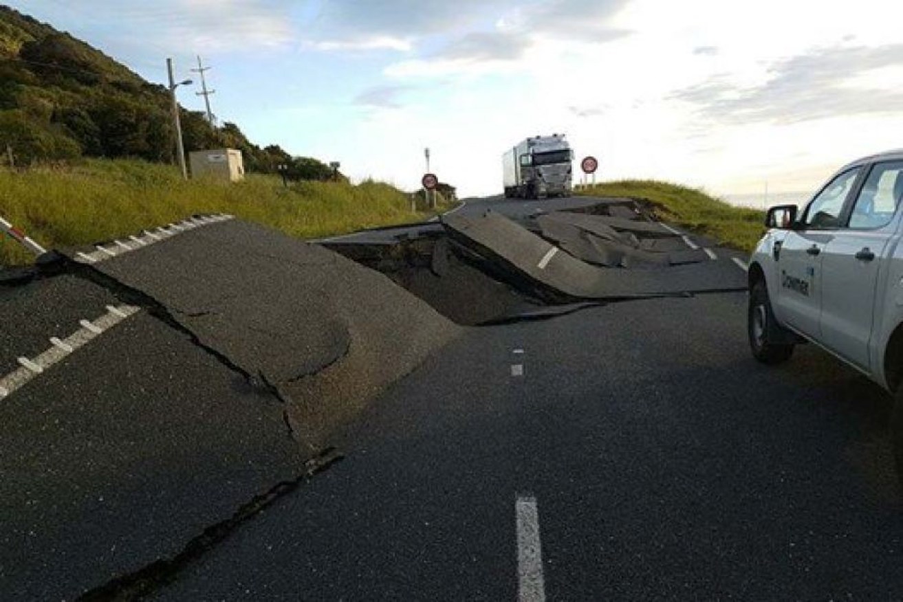 The quake severely damaged some roads, making access to affected areas difficult.