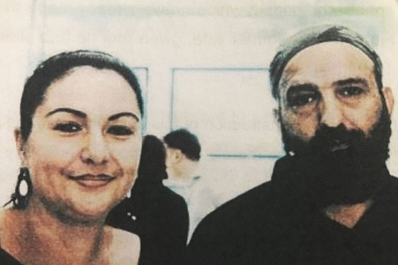 Amirah Droudis and Man Haron Monis 12 days before the victim was murdered.