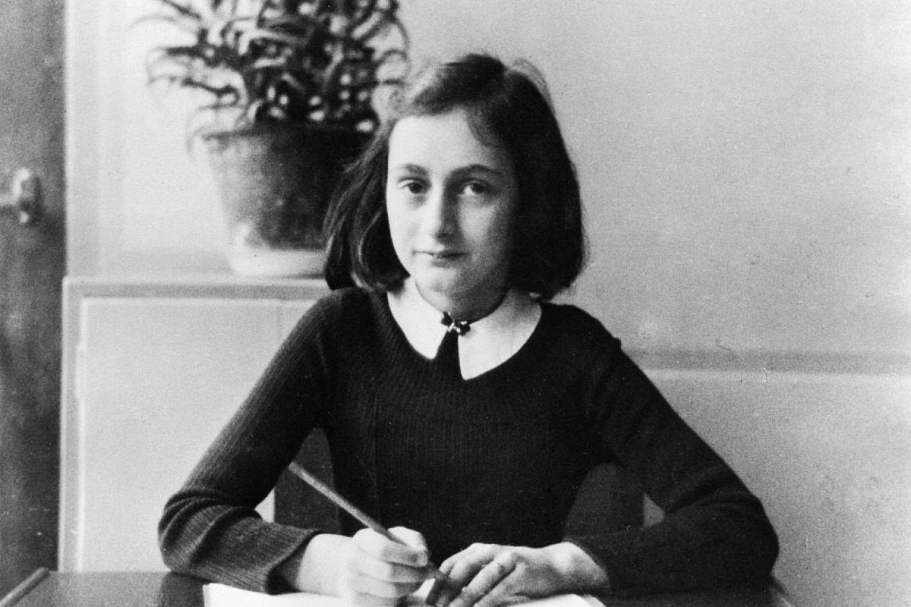 The Anne Frank Foundation is upset that vandals wrote 'Free Gaza' on a statue of the young diarist.