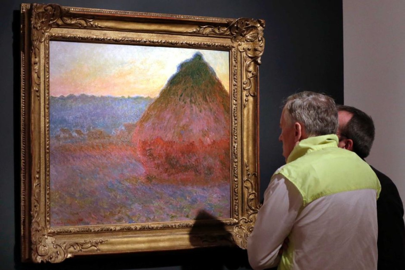 Grainstack was one of few Claude Monet paintings still in private hands.
