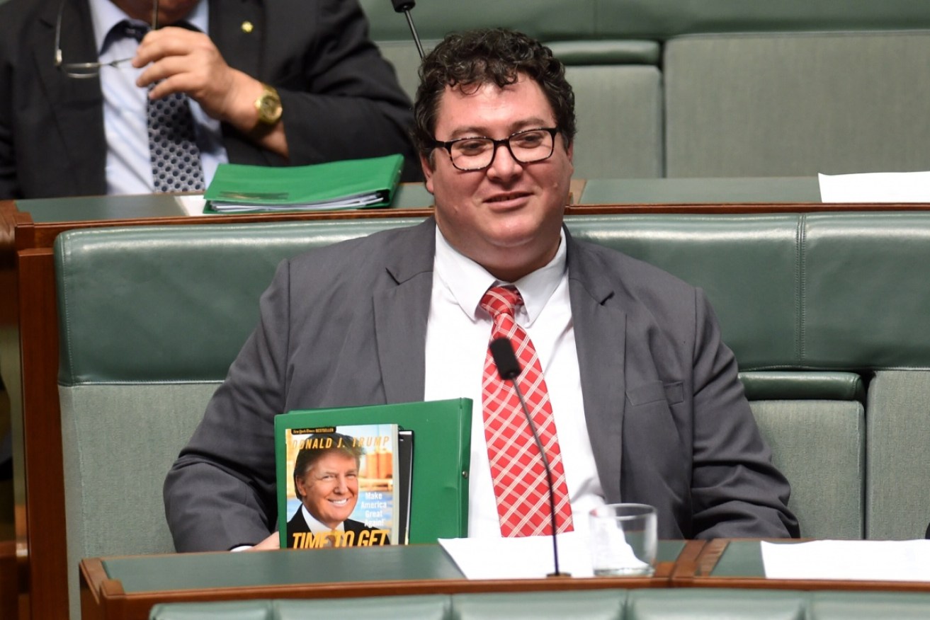 MP George Christensen George Christensen says neo-Nazi Mike Enoch should not be allowed in the country.