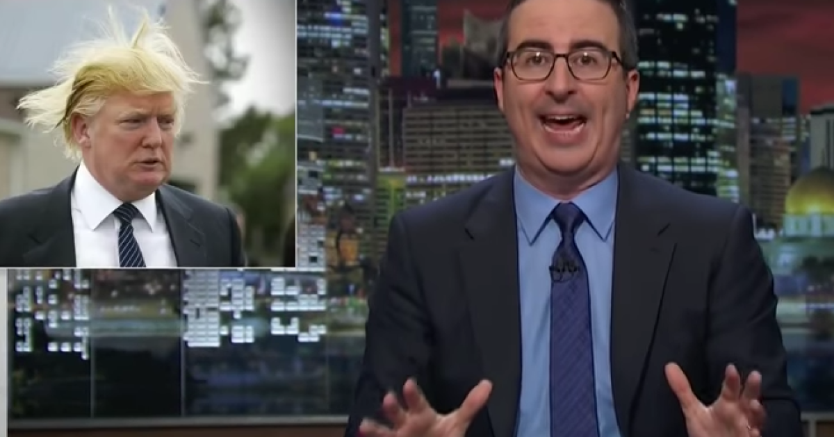 Donald Trump is all my fault: John Oliver
