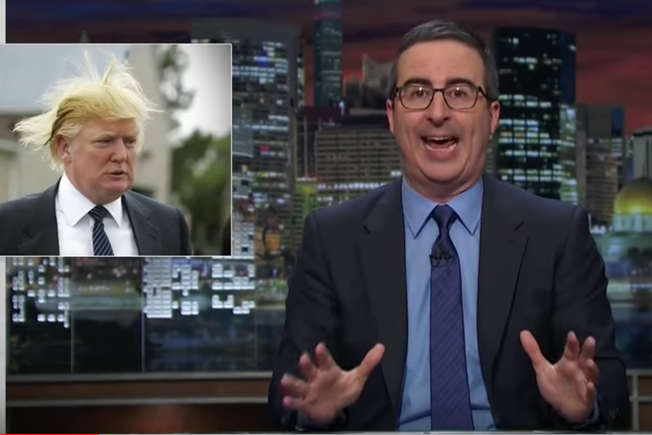 "I'm an idiot," John Oliver admitted to viewers.