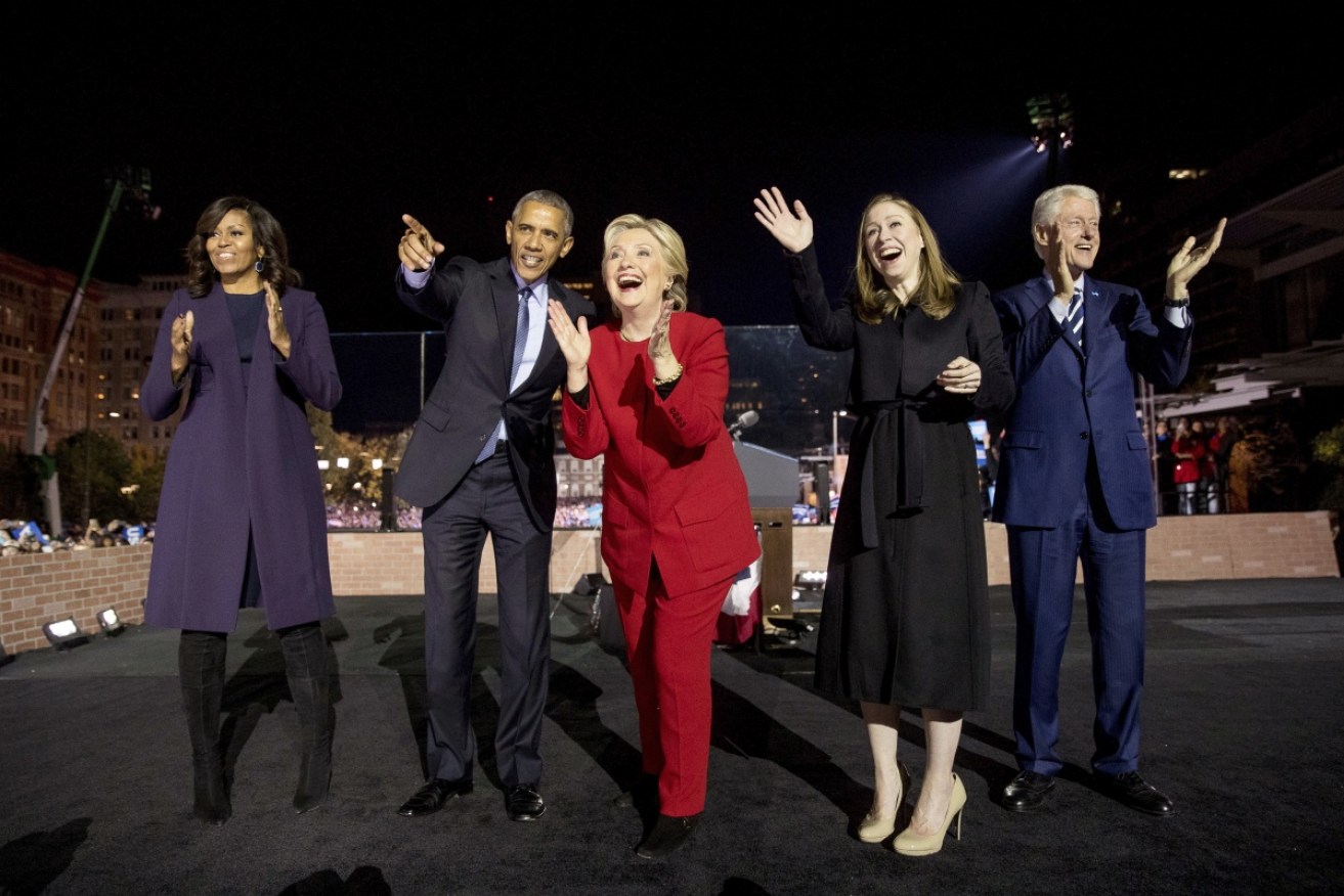 Hillary Clinton "performed wonderfully" during the election campaign under tough circumstances, Mr Obama said. Photo: AAP