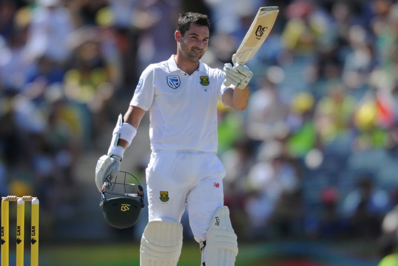 Elgar's hundred swung the match in South Africa's favour.
