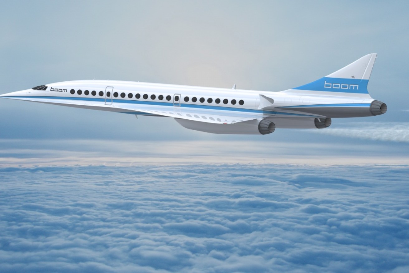The new supersonic jet could take people from Sydney to LA in less than seven hours.