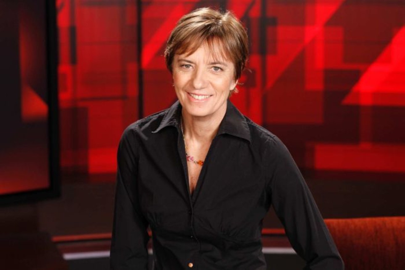 Liz Jackson pictured during her prolific stint on <i>Four Corners</i>. 
