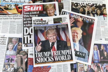 'D'Oh': how newspapers reacted to a Trump win