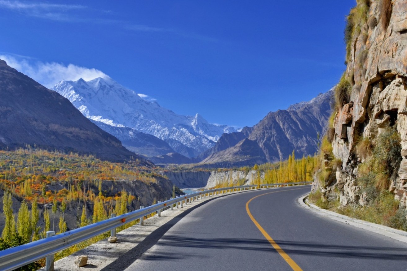 The enormous Silk Road trade routes are home to amazing views, like Rakaposhi in Pakistan. 