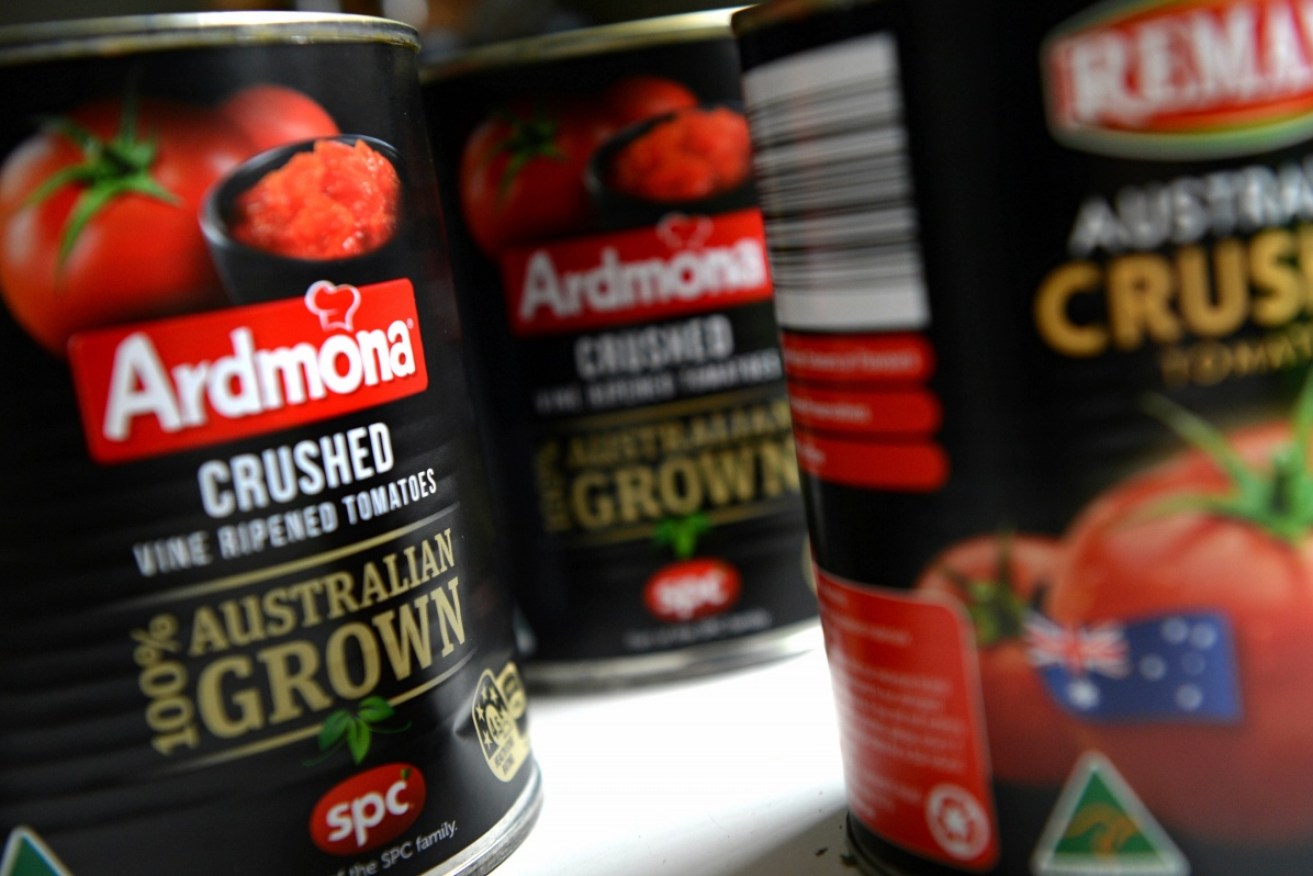 Canned fruits are picked at peak ripeness and packed straight away. Photo: AAP