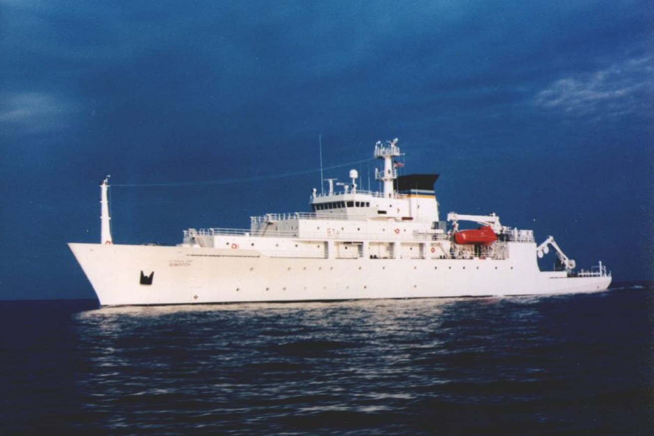 Drone was seized as USNS Bowditch was about to retrieve it.  