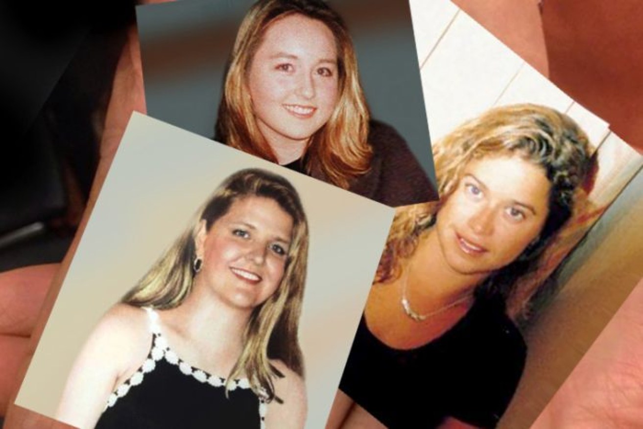 Jane Rimmer, Sarah Spiers and Ciara Glennon were last seen on the streets of Claremont. 