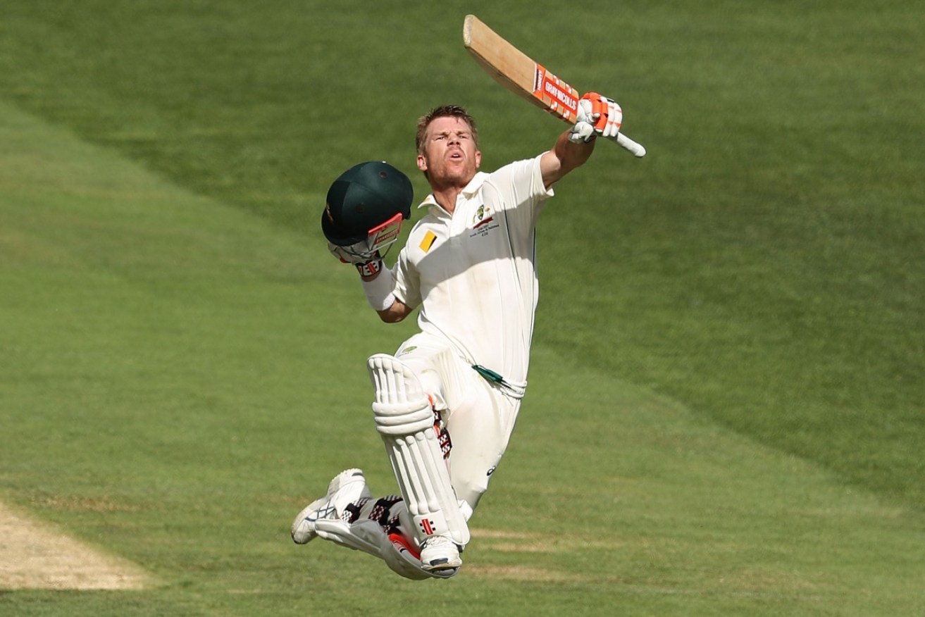 Warner was run out on the last ball of the innings. 