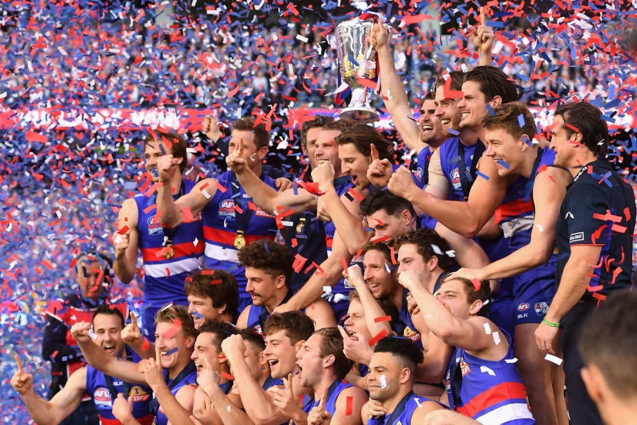 The Doggies' run to a premiership was helped by  a week's rest before the finals. 