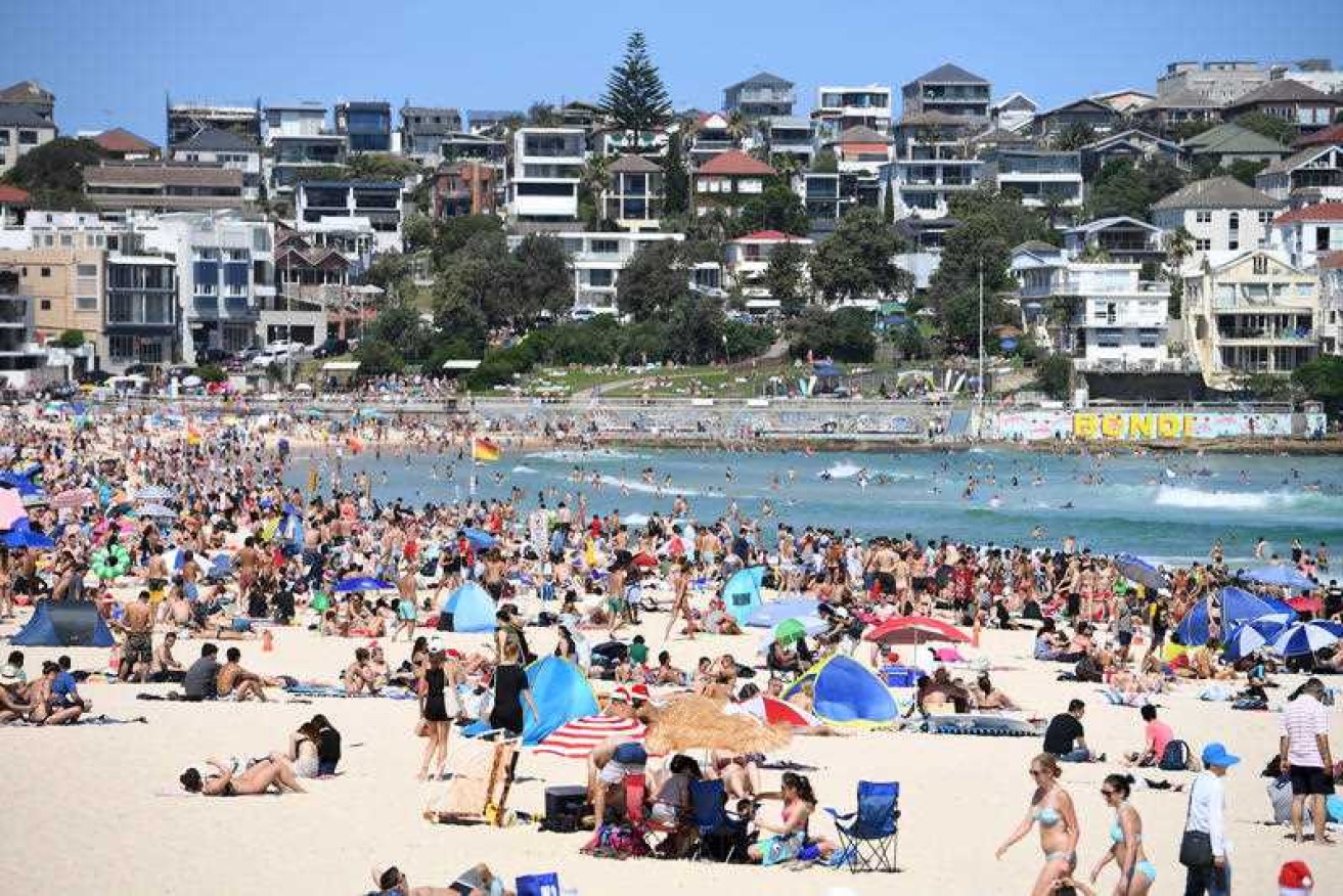 Bondi Beach: Sydney is set to swelter over coming days.
